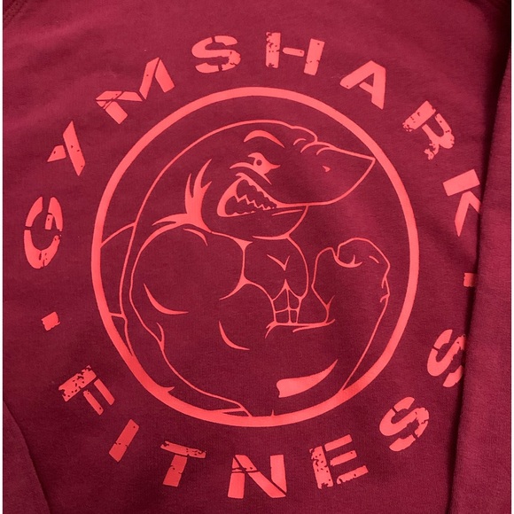 Gymshark Other - Gymshark Maroon Fitness Hoodie